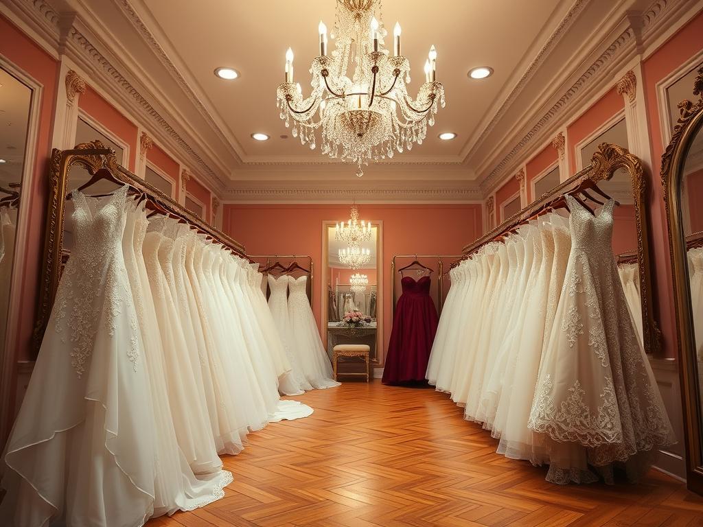 Vista panorámica del salón de Bessame Novias