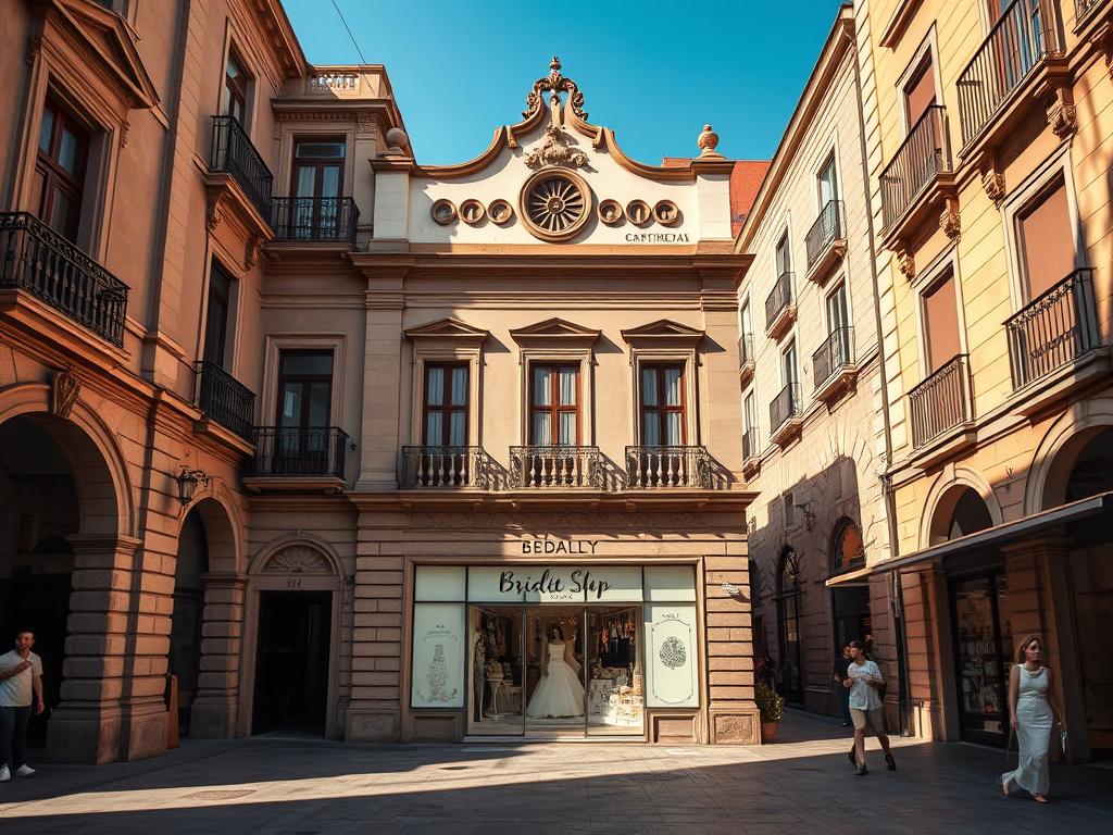 Vista exterior de Bessame Novias en República de Chile, Centro Histórico CDMX